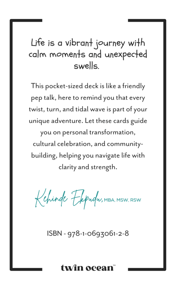 Navigating Life's Waves Affirmation Cards - Image 4